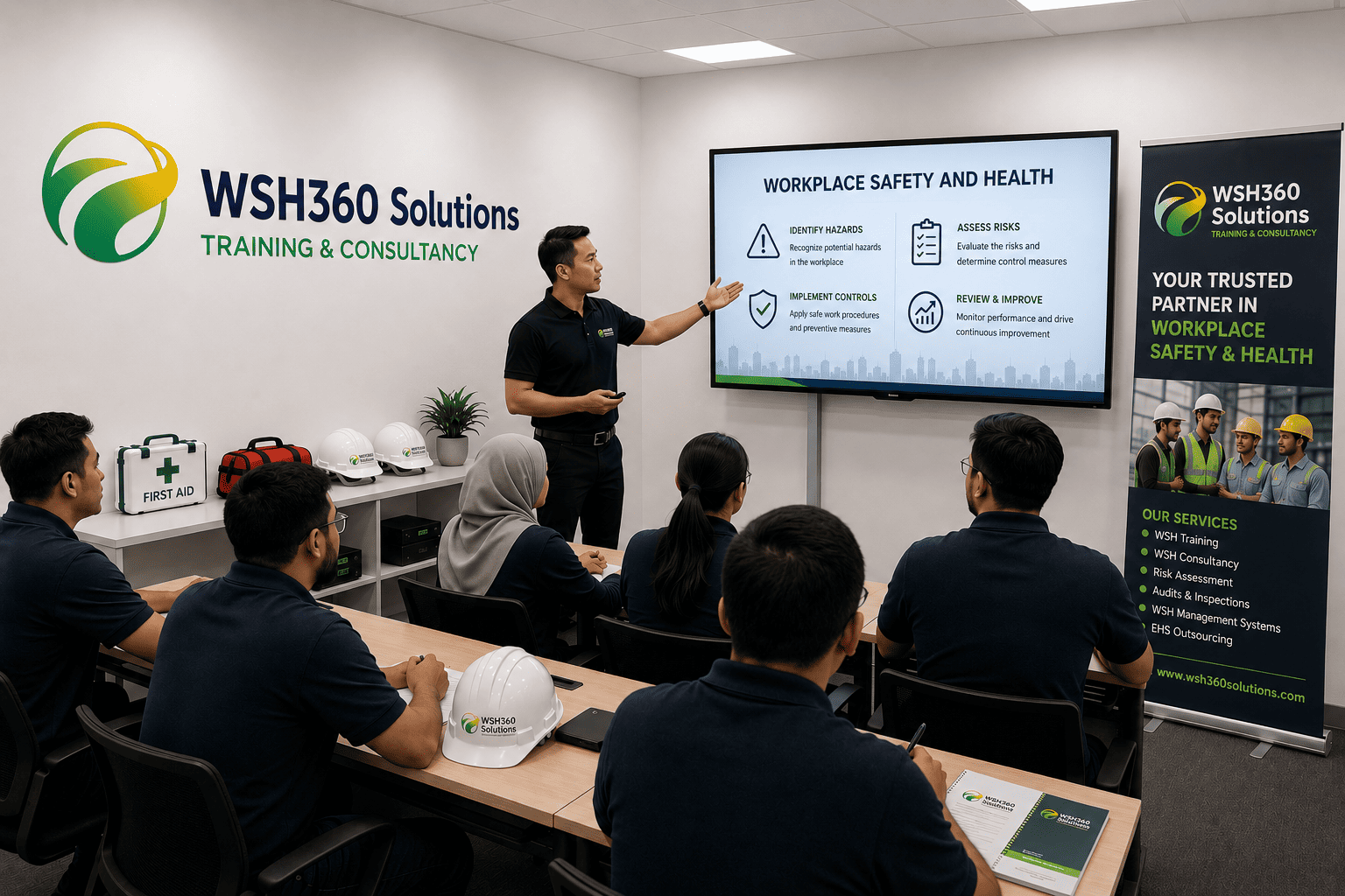 Workplace Safety Solutions Partner- About WSH360 Solutions